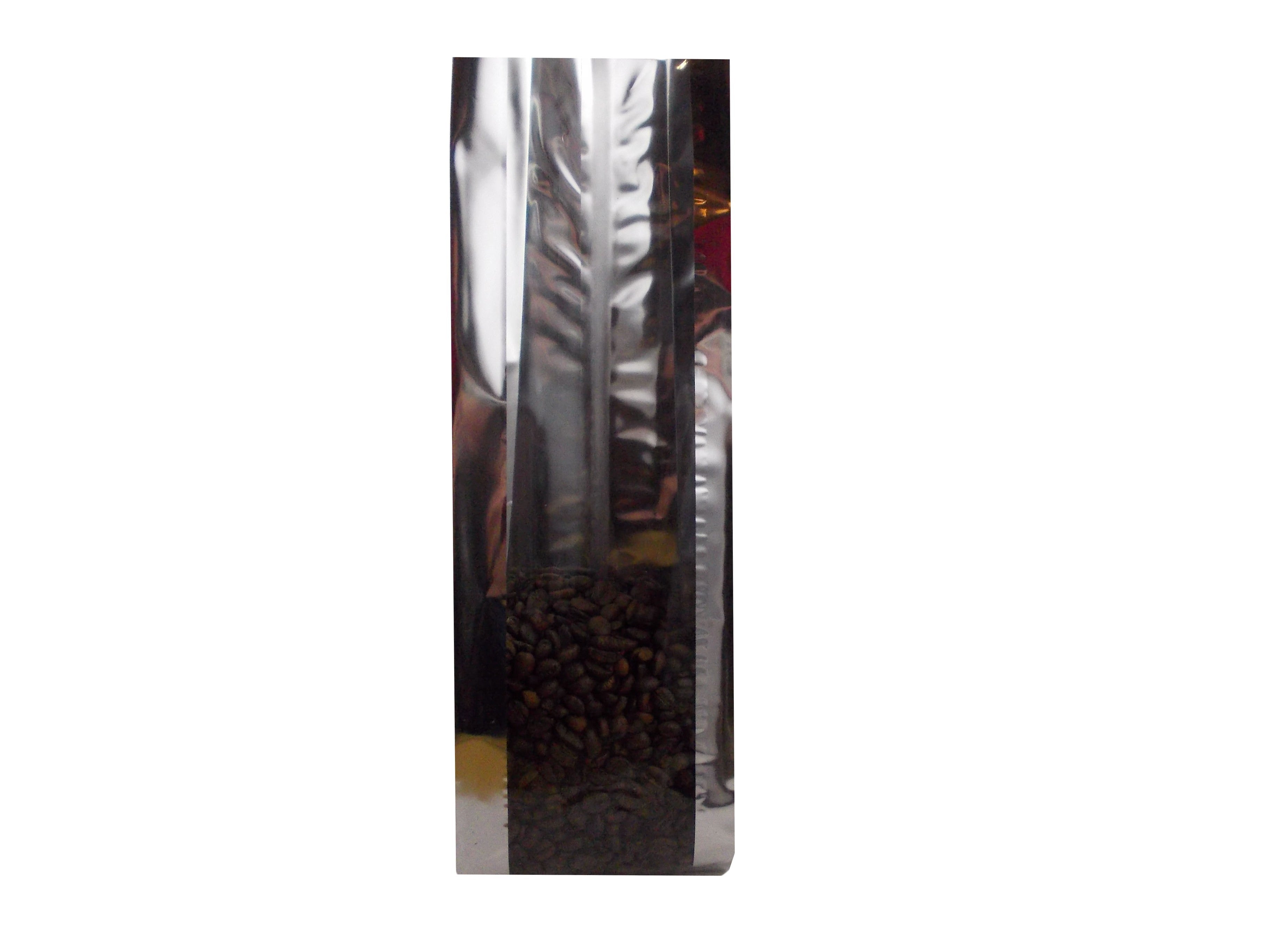 Window Side Gusset Pouch Silver