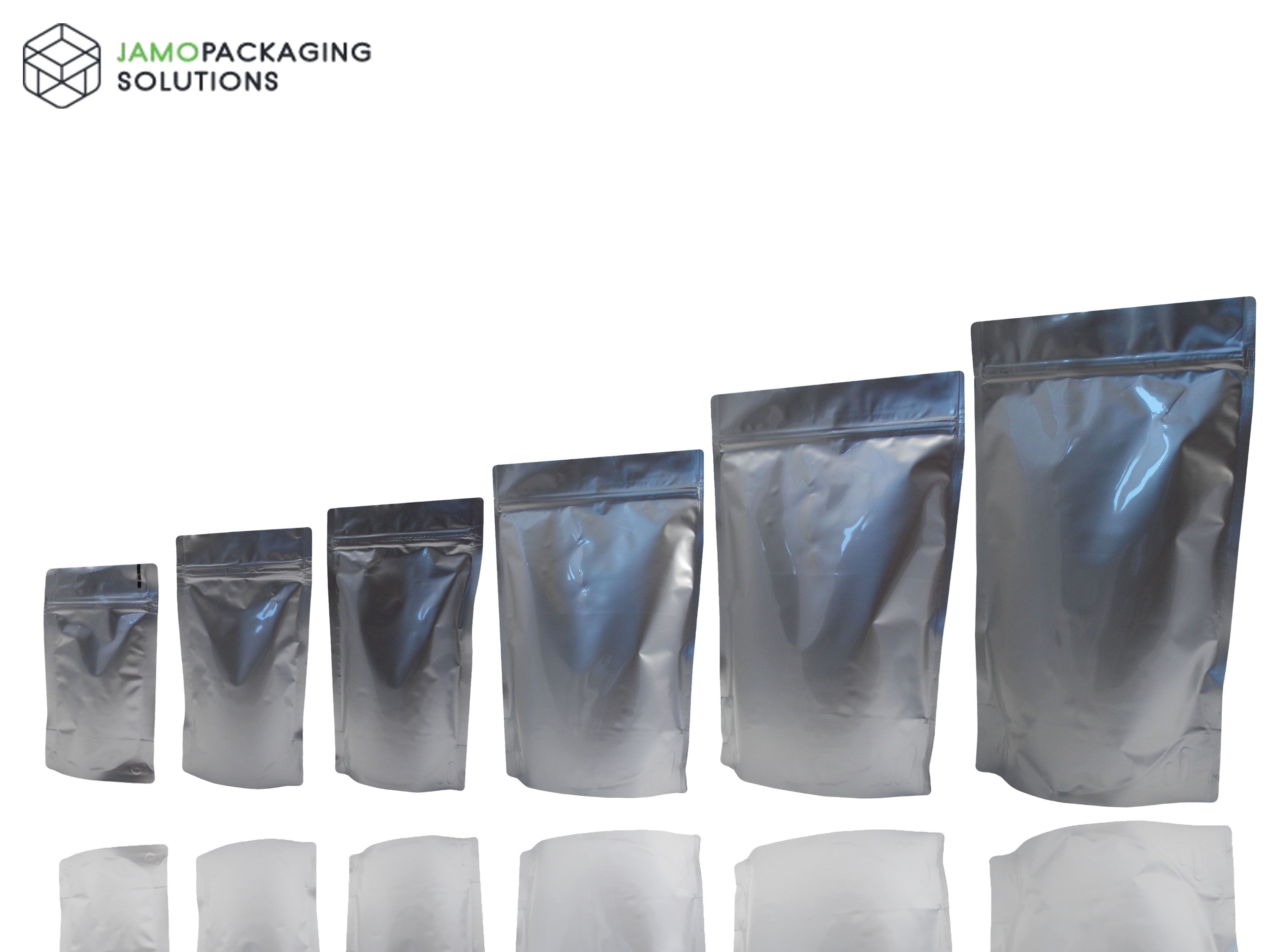 Aluminium Foil Stand Up Pouch with Zip Lock