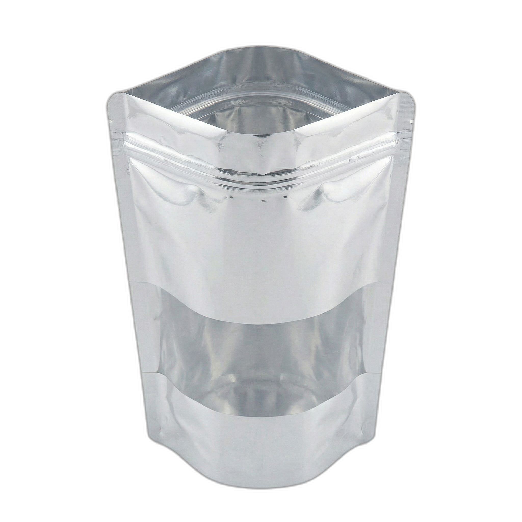 Extra Thick Stand Up Pouch with Window and Zip Lock