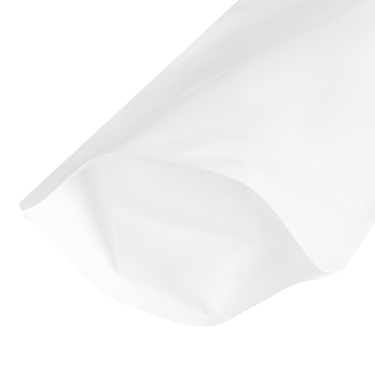 Recyclable White Stand Up Pouch With Zip Lock