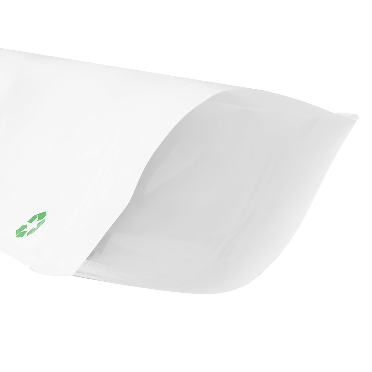 Recyclable White Stand Up Pouch With Zip Lock