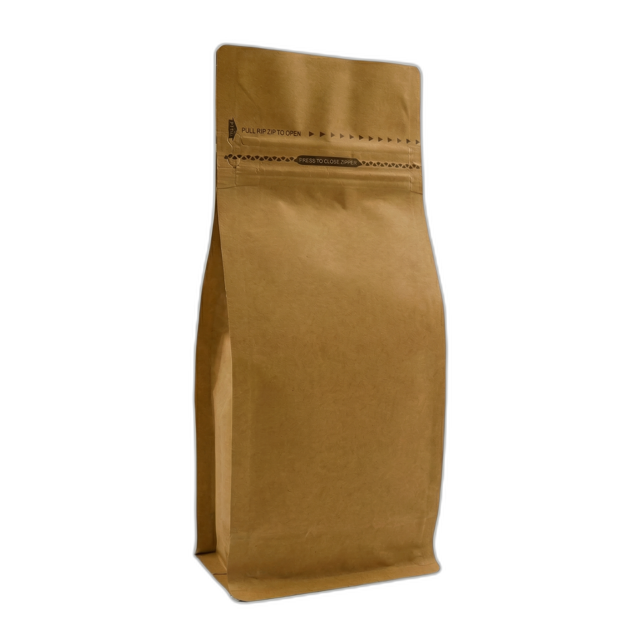 Bottom Kraft Paper Metallized Bag with Ziplock